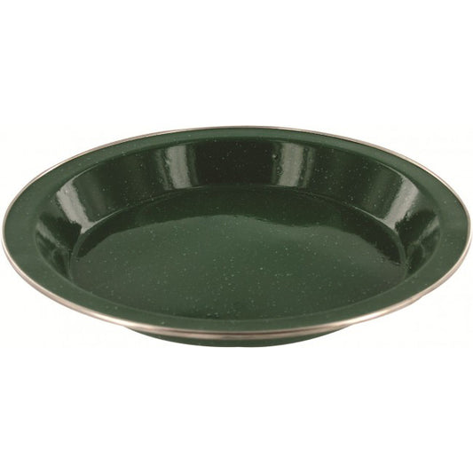 Deluxe Enamel Plate Green