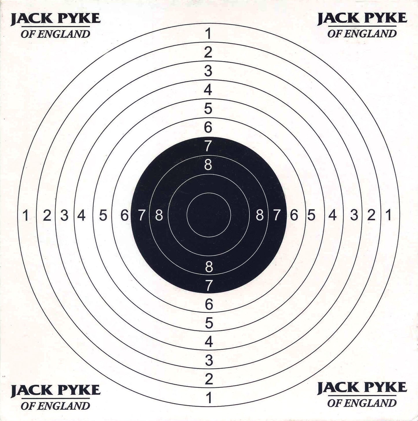 Jack Pyke PAPER TARGETS (100PCS)