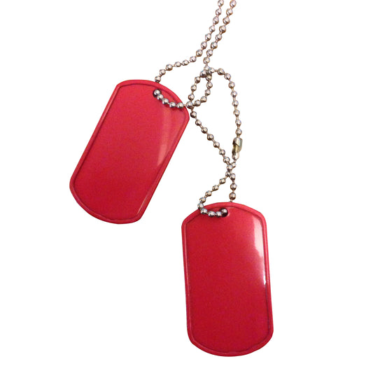 Dog Tags - Red