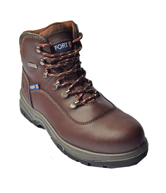 Brown Toledo Safety Waterproof Ankle Boot